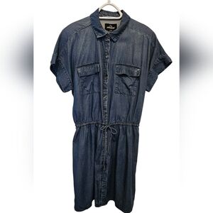 Jordache Denim Style Mini Dress Sz M​​​​